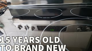 How to Restore your Glass Stove Top in 2 Minutes