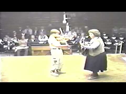 Me at the National Old-Time Fiddlers' Contest 1989 Junior Junior Division
