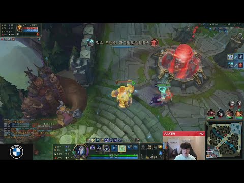 the only way to survive faker... triple zhonyas bard