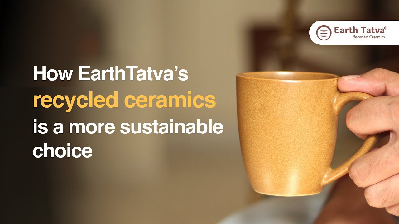 The process behind recycling ceramics for sustainable tableware | Shashank Nimkar | EarthTatva