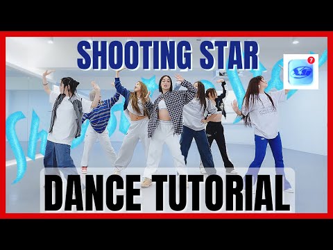 XG - SHOOTING STAR Dance Practice Mirrored Tutorial (SLOWED)
