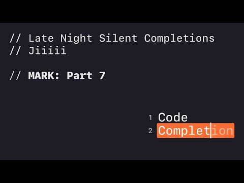 Late Night Silent Completions: Jiiiii — Part 7 thumbnail