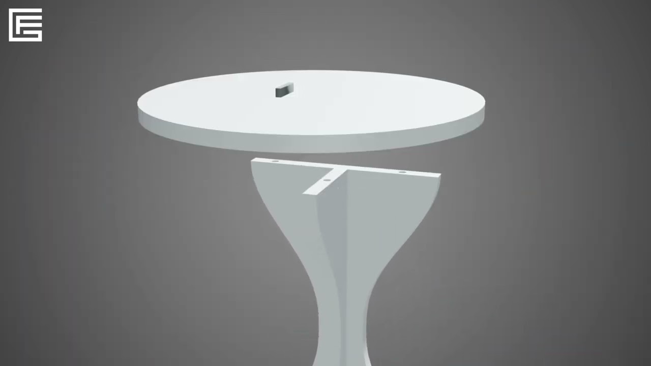 Modern C Side Table Video