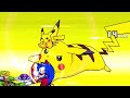Mugen 110 Pingu Vs Mario Sonic Pikachu Link