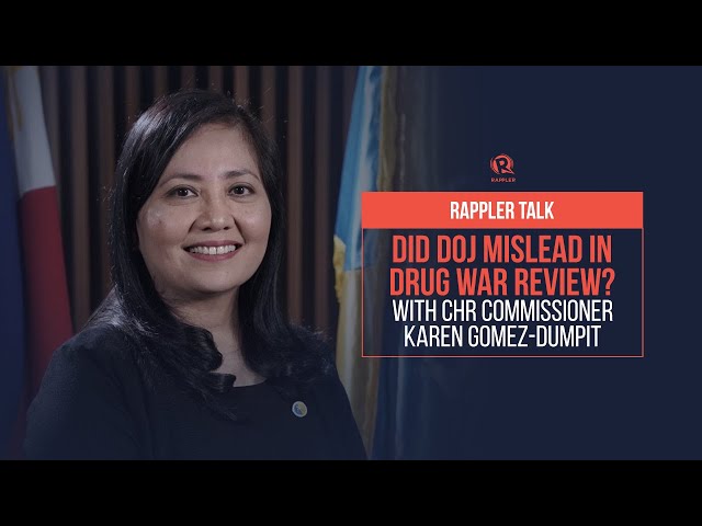 Rappler Talk: Did the DOJ mislead in drug war review?