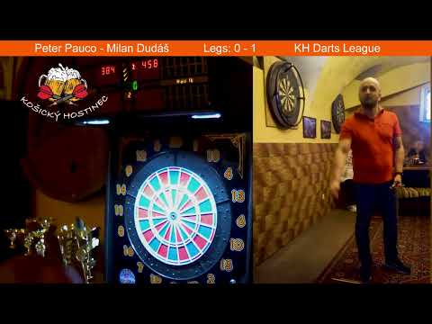 Peter Pauco - Milan Dudáš (KH Darts League)
