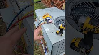 How does dirty outdoor coil affect pressures #hvac #R22