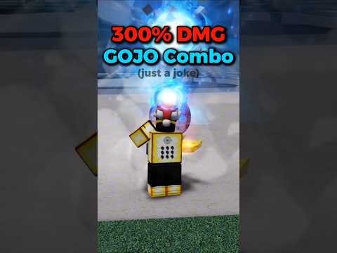 #trend Gojo 300% COMBO in TSB