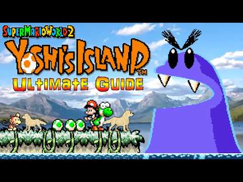 #SuperMario Super Mario World 2: Yoshi's Island SNES - ULTIMATE GUIDE -ALL Stages, ALL Secrets, 100%