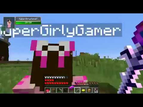 PAT And JEN PopularMMOs Minecraft HEROBRINE Villager CHALLENGE GAMES Lucky Block Mod Mini