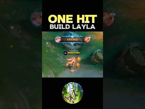 😱 WATCH THIS - BEST BUILD LAYLA 2024❓(ONE HIT) ~ MLBB 🔥 #mobilelegends #onehitbuild #layla #shorts