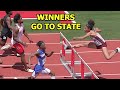 WINNERS GO TO STATE Regional Track Meet 3A 6A Highlights