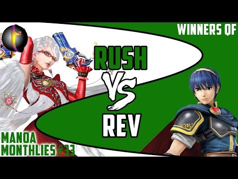 MM33 Singles: SSB Wii U - WQF - Rush vs Rev