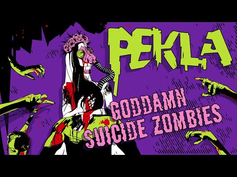 PEKLA - Goddamn Suicide Zombies (2020, official lyric video) #heavymetal #speedmetal #lithuania