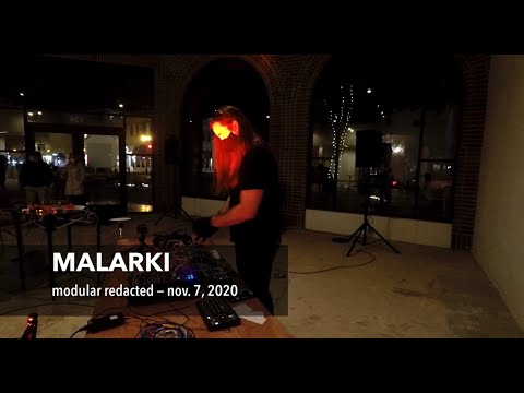 Modular Synth Performance by Malarki at Modular Redacted, San Francisco