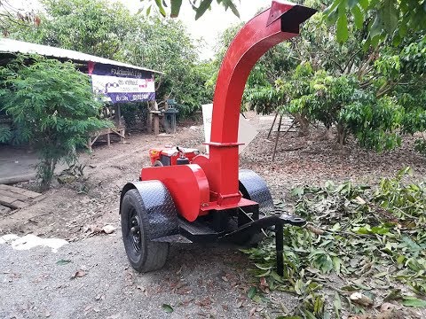 เครื่องสับไม้ เครื่องย่อยกิ่งไม้ เครื่องชิพไม้ รุ่น CPA-450 (WOOD CHIPPER) 