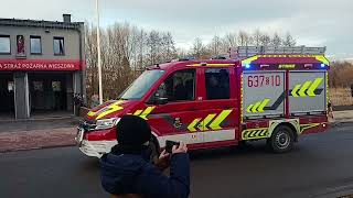POWITANIE NOWEGO WOZU STRAŻACKIEGO - DRABINY DLA OSP WIESZOWA 🧑‍🚒🚒
