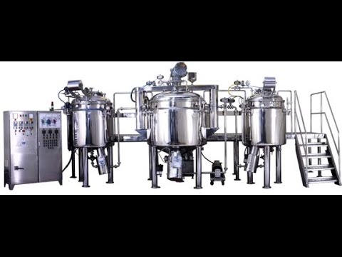 Lotion manufacturing plant
