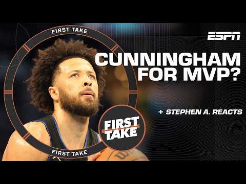 Stephen A. Smith says NBA MVP will come down to THESE TWO PLAYERS 🤔 | First Take