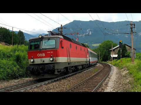 Schwere Güterzüge in Küb/Südbahn Teil 1/2