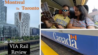 First Time on VIA Rail Canada – Montreal to Toronto | Honest Review