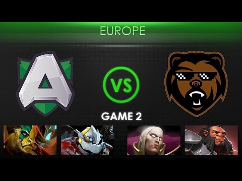 Alliance vs B)ears Game 2 - Kiev Major EU Qualifier: Playoffs - @ODPixel @Draskyl