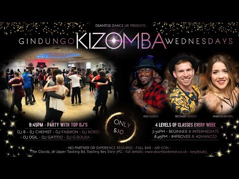 Kizomba Classes & Party every Wednesday in London - RV Dance Co