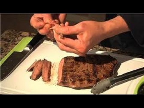 Healthy Recipes : How to Cut London Broil Properly - YouTube