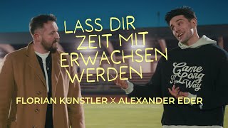 Musik-Video-Miniaturansicht zu Lass dir Zeit mit erwachsen werden Songtext von Florian Künstler & Alexander Eder