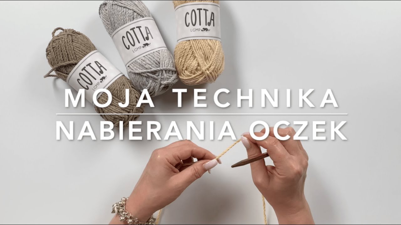 Nabieranie oczek Nabieranie oczek