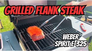 Flank Steak Done Right: Weber Spirit 325 and New Accessories
