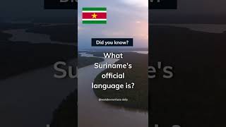 Download lagu Did you know this about Suriname? Let me know in the comments #shorts #surinamefacts #suriname mp3