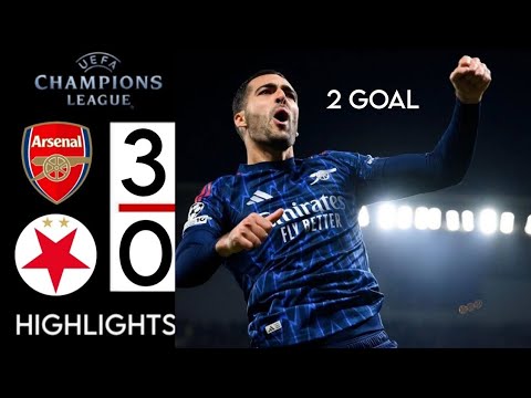 SLAVIA PRAGUE VS ARSENAL (3-0) FULL TIME EXTENDED HUGHLIGHTS - UCL 2025/26