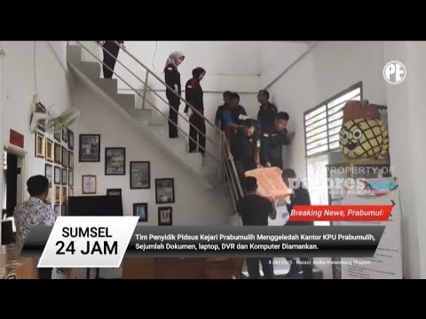 Tim Penyidik Pidsus Kejari Prabumulih Menggeledah Kantor KPU
