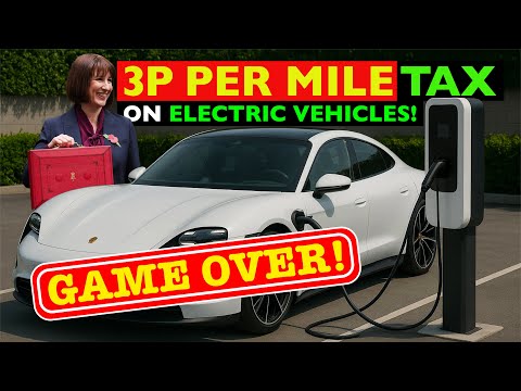 IT’S OFFICIAL! 3p PER MILE TAX on EVs – THE ELECTRIC CAR DREAM is DEAD!