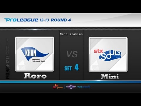 [04.06] Roro(Samsung) vs Mini(STX) 4SET  ZvP Naro station - Starcraft2,esportstv,SPL