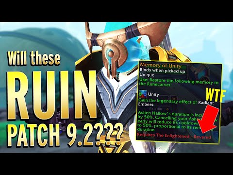 Double Legendaries REP LOCKED?! Bad Things About 9.2 + How To Fix It