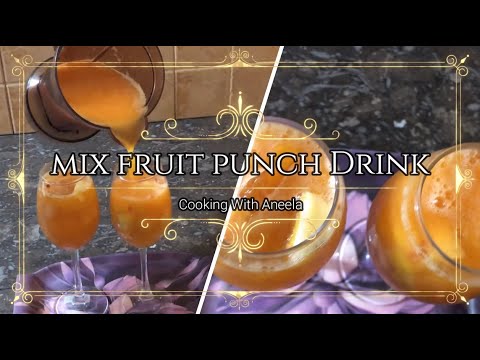 Mix Fruit Punch Drink | Marinda Fruit Drink |