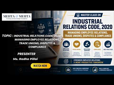 Industrial Relations Code, 2020