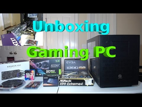 Unboxing All The Parts to My New Gaming PC Video