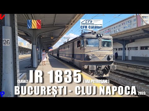 Bucuresti Nord - Cluj Napoca (via Petrosani) IR 1835 | Prezentare vagon si intreaga calatorie