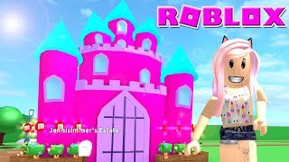 🏰New Castle Estate!! Roblox: CASTLE!🏰 MeepCity~ Playing MeepCity With My Twins!