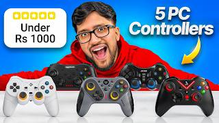 TESTING TOP 5 PC GAME CONTROLLERS UNDER RS 1000