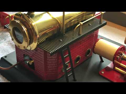 Wilesco T125 Dampfturbine Dampfmaschine // Live steam turbine // Steam engine