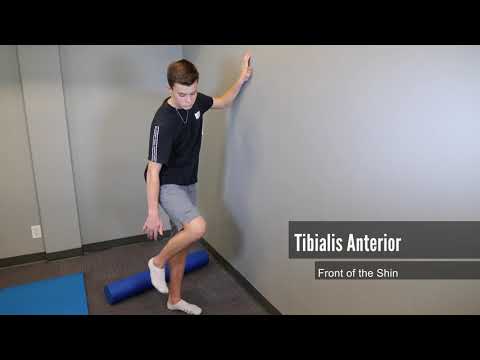 Tibialis Anterior Rolling - Great for exercise for Runners