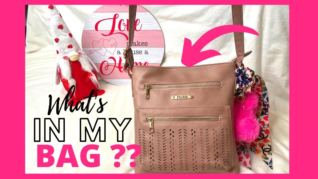 Watch video WHAT'S IN MY BAG 2022 |♥️ MUDD CROSSBODY BAG Now WHAT'S IN MY BAG 2022 |♥️ MUDD CROSSBODY BAG