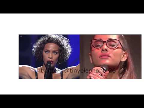 I Will Always Love You - Whitney Houston x Ariana Grande on SNL (Split Audio)