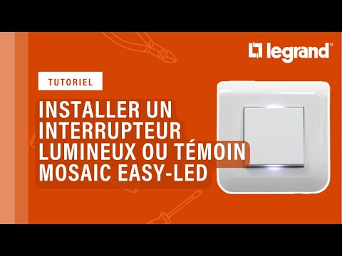 Interrupteur va-et-vient 10ax -250v mosaic legrand-Interrupteur Va-et