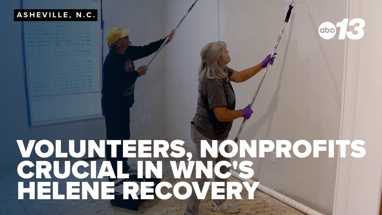 Volunteers, nonprofits crucial to WNC's continuous recovery from Helene