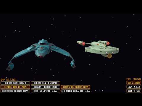 TOS Klingon BOP and Archer Class fly around!